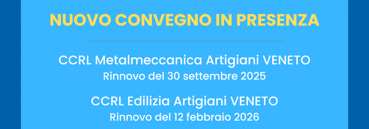 Convegno formativo in presenza 24 marzo CCRL Veneto