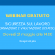 webinar 21 maggio sicurezza sul lavoro