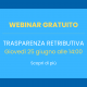 webinar 25 giugno sulla Trasparenza retributiva