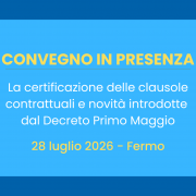 convegno in presenza a Fermo per consulenti del lavoro
