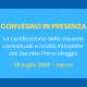 convegno in presenza a Fermo per consulenti del lavoro