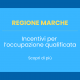 Regione Marche – Incentivi per l’occupazione qualificata
