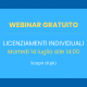webinar 14 luglio - Licenziamenti individuali